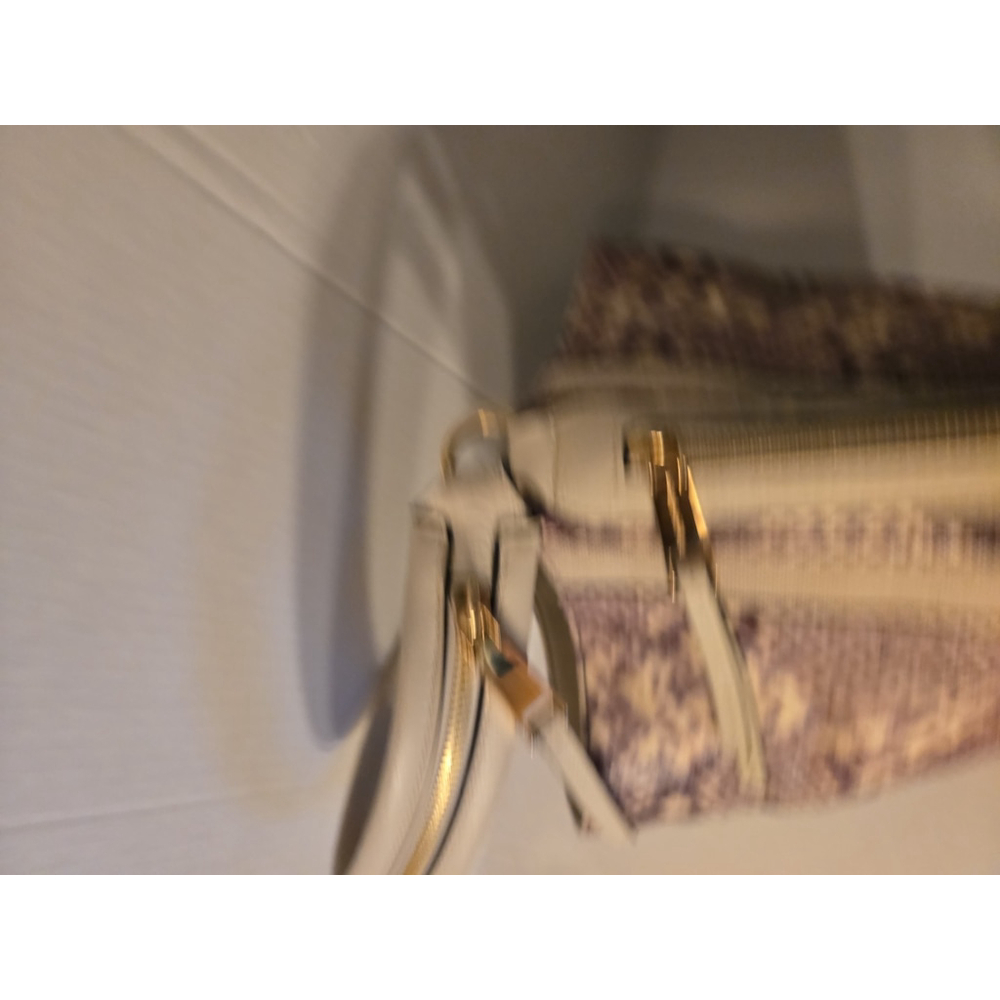MICHAEL KORS Embossed Leather Python Print Shoulder Bag - Picture 9 of 11